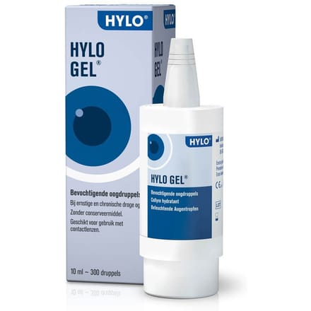 Hylo Gel Bevochtigende Oogdruppels Bij Ernstige Droge Ogen 10ml