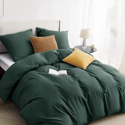 Dailygoods- Beddengoed 135 x 200 cm - Dekbedovertrek 135 x 200 cm - Kussensloop 80 x 80 cm - Microvezel - Ritssluiting - Oeko-Tex gecertificeerd
