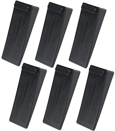 Antislip Rubber Deurwiggen - 6 Stuks, Avanceerde Deurstopper voor Harde Vloeren