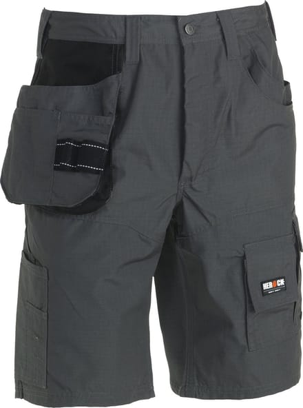 Herock Batua korte werkbroek Experts (1701) - Grijs | Zwart - 50