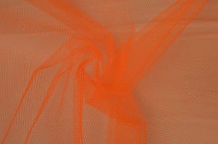 Tule stof - Oranje - 15 meter