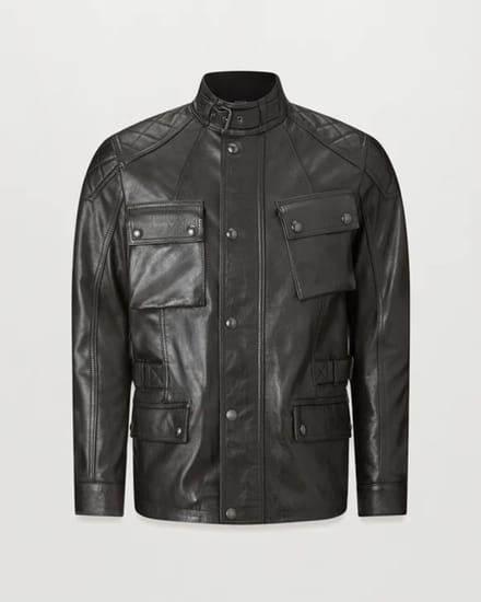 Belstaff Turner Zwarte Leren Jas - Jas