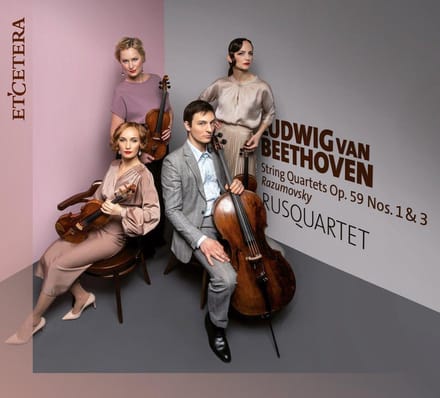 Rusquartet - String Quartets Op 59 Nos 1 & 3 (CD)