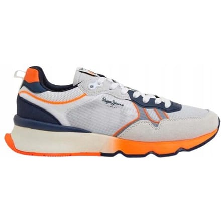 Pepe Jeans Heren Sportschoenen Meerkleurig Met Veters 40 Awe gray