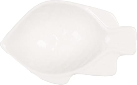 Clayre & Eef Kom Vis 25 ml Wit Keramiek