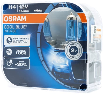 Osram H4 12V 60/55W - COOL BLUE INTENS Limited Edition - Xenon look - Set 2 stuks