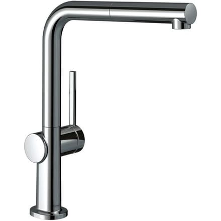 Hansgrohe Talis m54 - 1 greeps keukenmkr - 270 met uittrekb uitloop - sbox - hoogglans chroom