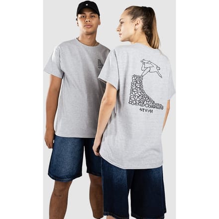 Autumn Headwear Transition T-Shirt grijs