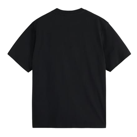 Scotch & Soda Logo Front Chest T-shirt Black Größe: M | Basic T-Shirts Outlet | Herren | Schwarz
