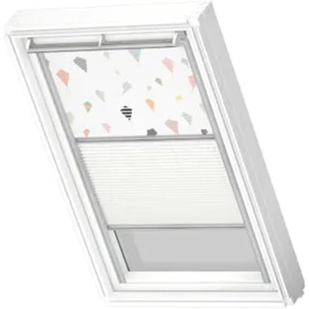 Velux Verduisterend Rolgordijn Dfd U04 4667s - Manueel - Wit
