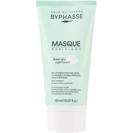 Byphasse, Home Spa, Purifiante, Masque Crème, Pour le Visage, 150 ml
