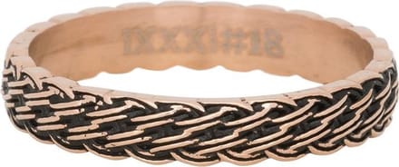 iXXXi Vulring 4mm Lucky knot Roségoudkleurig - maat 17