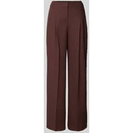 relaxed fit broek van linnenmix model 'TIANA11'