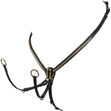 Lederen jachtcollier Equestro