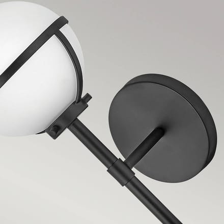 Hinkley LED Badkamerarmatuur Hollis | 1X E14 Max 40W | IP44 | Black