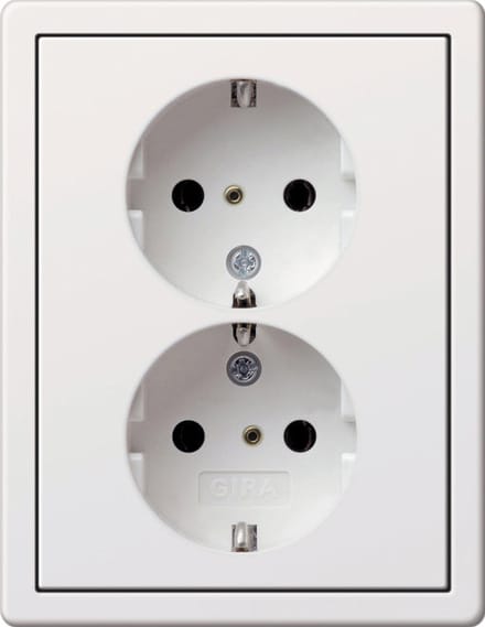 Gira Wandcontactdoos F100 (WCD-schakelmateriaal) - 0780112 - E2TCG