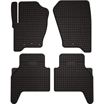 Wielganizator SolidPRO - Rubber Automatten - Range Rover Sport I SUV (2005-2012) - Zwart - Perfecte Pasvorm