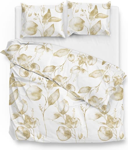 Zohome Micah Dekbedovertrek - Extra breed - 260x200/220 cm - White
