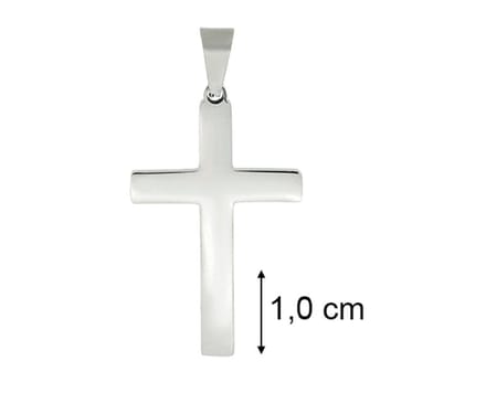 Blinx Jewels Stalen Hanger Kruis