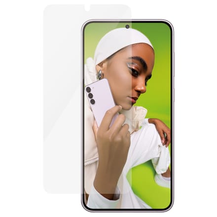 PanzerGlass Screenprotector geschikt voor Samsung Galaxy S24 Plus Glazen | PanzerGlass Ultra-Wide Fit Screenprotector - Case Friendly + Installatie Frame