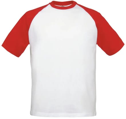 T-shirt B&C Base-Ball