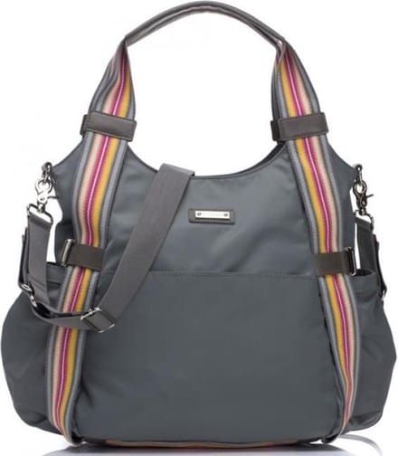 Storksak Luiertas Tania 36x28x15cm - Grijs