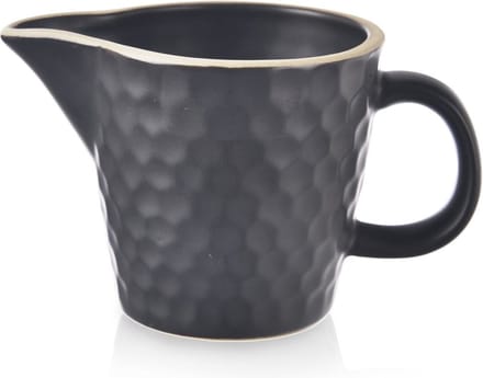 Melkkan Keramiek Zwart TEA TIME 100 ml - Melkkannetje