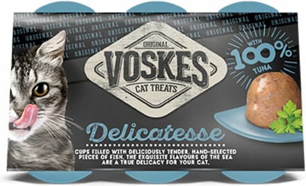 Voskes Tender Pieces Tonijn 6 x 25 gr