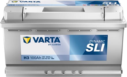 Varta H3 Silver Dynamic 12V 100Ah Zuur 6004020833162