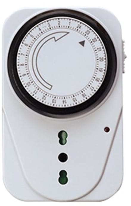 Mechanische Dag Timer met LED Indicator - Schakelapparaten Handig aan en uit
