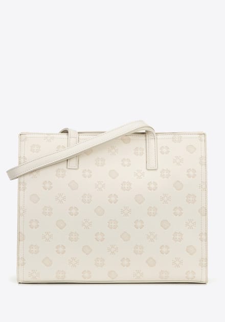 Wittchen Eco-serie - Dames Shopper - Cream - Eco-leer - Met Embossed Handtekening