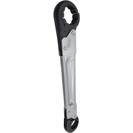 Clé d'arrêt d'angle 15/16in 5/8in Professionnelle Double extrémité Clé de plombier Outil de plomberie pour gray
