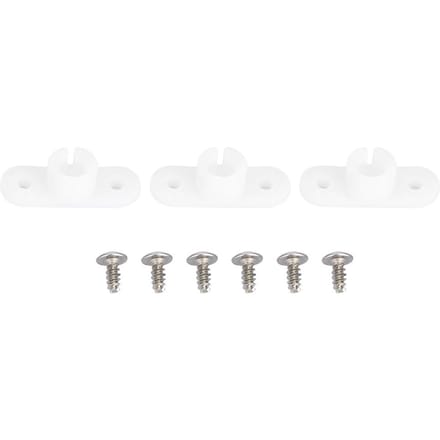 3 Stuks Koplamp Trimmer Socket Koplamp Clips Passen voor Land Rover white