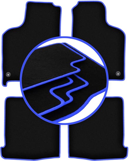 CARLUX-BLUE automatten voor: Volkswagen Lupo 3L hatchback (1997-2005)