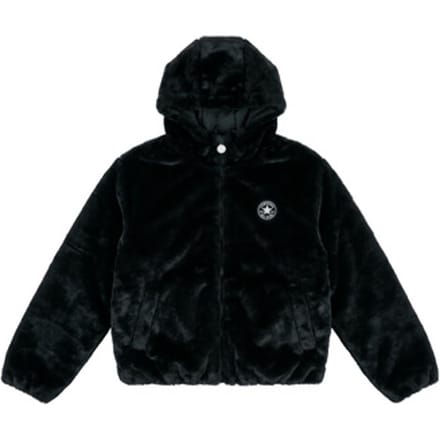 Converse  Windjack HOODED FAUX FUR JACKET