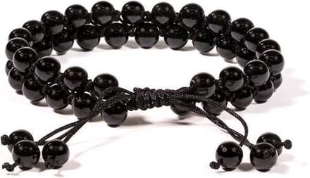 Armband van zwarte Agaat