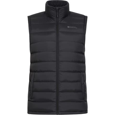 Mountain Warehouse Heren Seasons II gewatteerd gilet (Zwart)