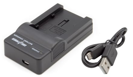 ChiliPower Canon BP-820 en BP-828 mini USB oplader