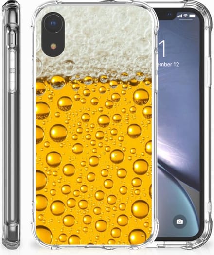 Apple iPhone Xr Beschermhoes Bier