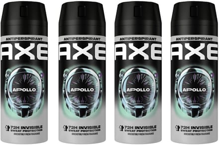 Axe Apollo - Anti-Perspirant - Voordeelverpakking 4 x 150 ml