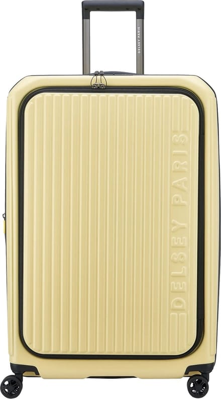 DELSEY PARIS Securitime Zip Expandable F / O 4 Double Rolls Trolley 77 Pale Yellow Lichtgeel 76cm