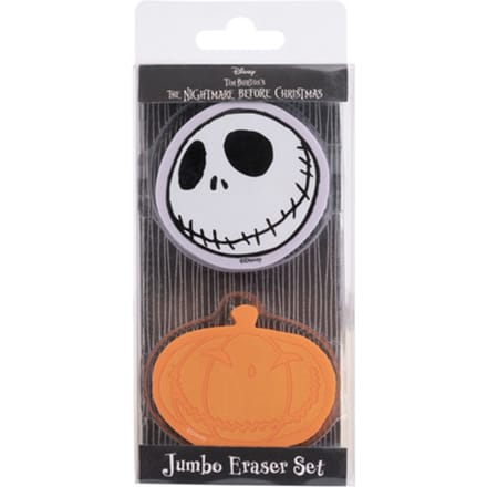 Disney Nightmare Before Christmas 2 Erasers Set