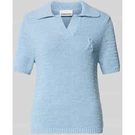 Regular fit korte mouw pullover van 100% katoen model 'ICONIC'