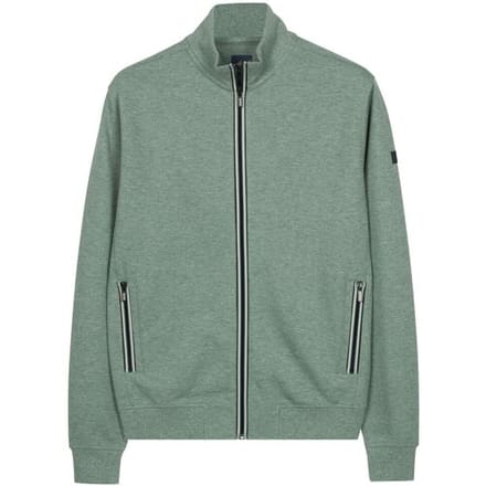 Baileys Vest Subtle Faux-Uni Sweat Doubleface Interlock Thyme Green / male
