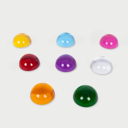 Tickit Perception Semispheres - Gekleurde halve bollen (72602)