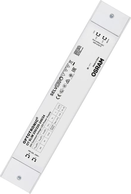 OSRAM HOMELIGHTING OPTOTRONIC OT SLIM LED-driver Constante spanning 272 W 24.2 V Overbelastingsbescherming, Outdoor 1 stuk(s)