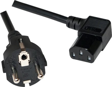 Logilink-Voedingskabel Voor Pc-Monitor 3M Schuko C13 Efficient