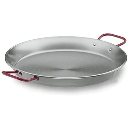 Stalen paella schaal Lacor 32 cm