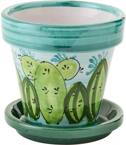 J-Line bloempot - keramiek - mix - small