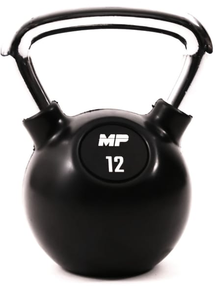 MP1304 Kettlebell Rubber/Chrome 12 kg